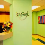 Pediatric Dental Office interior with Smile artwork in Florissant MO